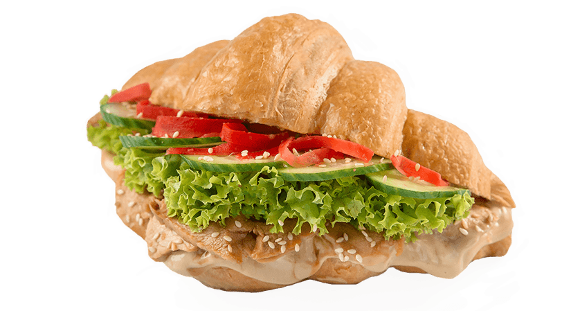 Круасан Курка Теріякі